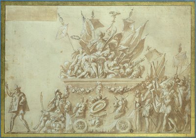 Triumphant Entry of Charles IX by Nicolo dell Abate